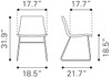 Jack Dining Chair (set Of 2) Vintage Brown