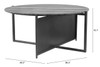 Mcbride Coffee Table Gray & Black