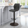 Seth Bar Chair Vintage Black