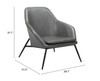 Manuel Accent Chair Gray