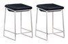 Lids Counter Stool (set Of 2) Dark Gray