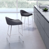 Reykjavik Counter Chair (set Of 2) Graphite