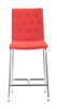 Uppsala Counter Chair (set Of 2) Tangerine