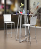 Criss Cross Bar Chair (set Of 2) White