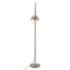 Waterloo Floor Lamp White & Brushed Bronze