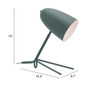 Jamison Table Lamp Matte Green