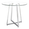 Lemon Drop Counter Table Chrome