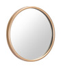 Small Ogee Mirror Gold