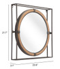 Capell Mirror Gray