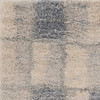 KAS Rugs Merino 6702 Ivory/blue Cityscape Machine-woven Area Rugs