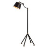 Uttermost Marias Black Metal Floor Lamp