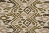 Feizy R8025BRN Remington Hand Tufted Taupe / Yellow Area Rugs