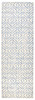 Feizy R8039GRY Dineen Hand Tufted Ivory / Blue Area Rugs