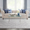 Inspire Me! Home Décor Imhdr Joli Imhr2 Grey White Area Rug - 8'6" X 11'6" Rectangle