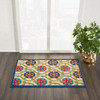 Nourison Aloha Alh19 Blue/multicolor Area Rugs