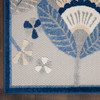 Nourison Aloha Alh25 Blue/grey Area Rugs