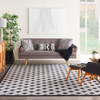 Nourison Aloha Alh26 Black White Area Rugs
