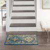 Nourison Allur Alr02 Navy Multicolor Area Rugs