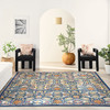 Nourison Allur Alr03 Navy Multicolor Area Rugs