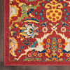 Nourison Allur Alr03 Red Multicolor Area Rugs