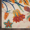 Nourison Allur Alr09 Ivory Multicolor Area Rugs