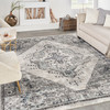 Kathy Ireland American Manor Amr02 Grey Area Rugs