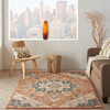 Nourison Bahari Bah02 Rust Area Rugs