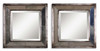 Uttermost Davion Squares Silver Mirror Set/2