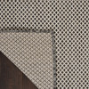 Nourison Courtyard Cou01 Ivory Charcoal Area Rugs