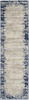Nourison Cyrus Cyr04 Ivory/navy Area Rugs