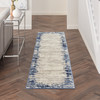 Nourison Cyrus Cyr04 Ivory/navy Area Rugs