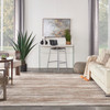 Nourison Elation Etn01 Ivory Grey Area Rugs