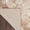 Nourison Elation Etn03 Ivory Mocha Area Rugs