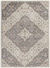 Nourison Elation Etn08 Ivory Grey Area Rugs