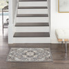 Nourison Elation Etn09 Grey Area Rugs