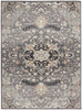 Nourison Elation Etn09 Grey Area Rugs