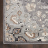 Nourison Elation Etn09 Grey Area Rugs