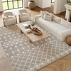 Nourison Grafix Grf37 Grey Area Rugs