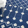 Nourison Grafix Grf37 Navy Area Rugs