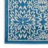 Nourison Jubilant Jub06 Ivory/blue Area Rugs