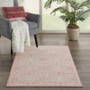 Nourison Jubilant Jub06 Ivory/pink Area Rugs