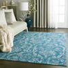 Nourison Jubilant Jub09 Blue Area Rugs