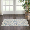 Nourison Jubilant Jub09 Ivory/blue Area Rugs