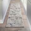 Kathy Ireland Royal Terrace Ki41 Ivory Blue Area Rugs