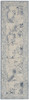 Kathy Ireland Grand Expressions Ki56 Blue/ivory Area Rugs