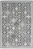 Nourison Lennox Len02 Charcoal/ivory/blue Area Rugs