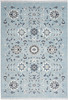 Nourison Lennox Len04 Light Blue Grey Area Rugs