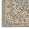Nourison Living Treasures Li15 Aqua/ivory Area Rugs
