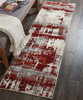 Nourison Maxell Mae14 Ivory/red Area Rugs