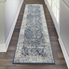 kathy ireland Home Malta Mai12 Navy/ivory Area Rugs